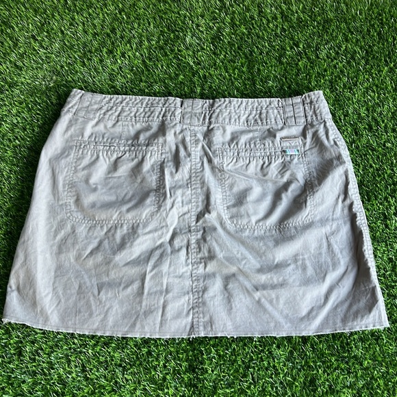 BEN SHERMAN Khaki Mini Skirt size large - Picture 5 of 6